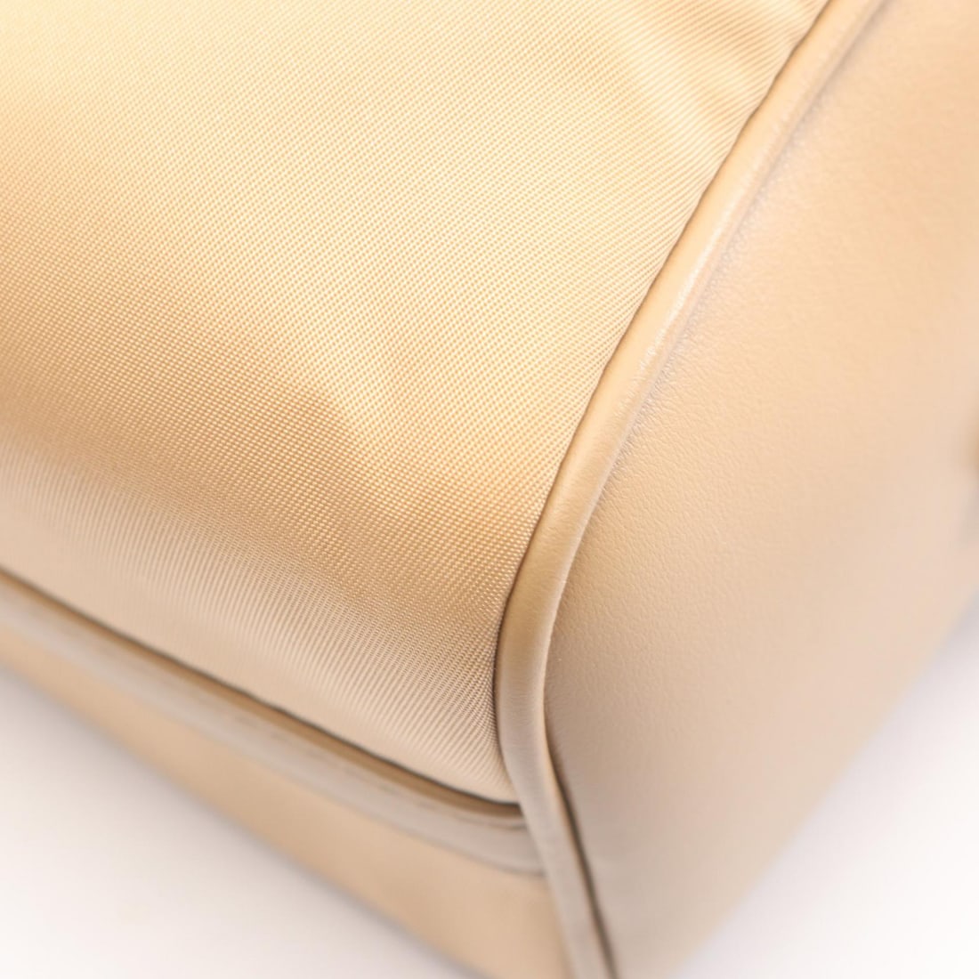 Prada Re-Nylon Top Handle Beige - 5