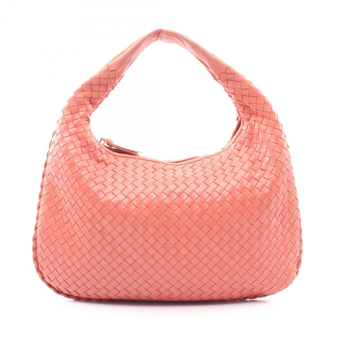 Bottega Veneta Veneta Shoulder Pink: Veneta bag Intrecciato shoulder bag in pink leather. Size: W38 x H25 x D2 cm. Shoulder 36 cm.