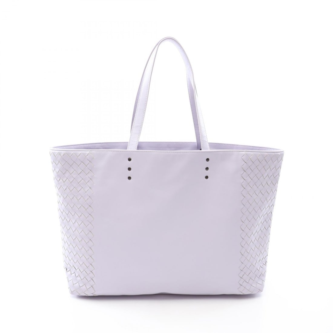 Bottega Veneta Intrecciato Tote Purple: Purple Intrecciato tote bag in leather. Size: W34.5 x H27 x D10 cm. Handle 41 cm.