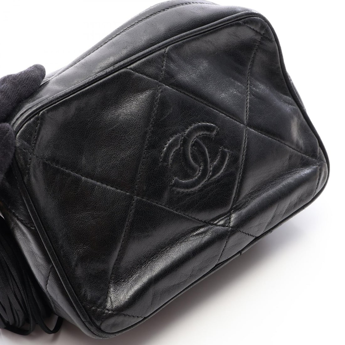 Chanel Coco Mark Fringe Black - 10