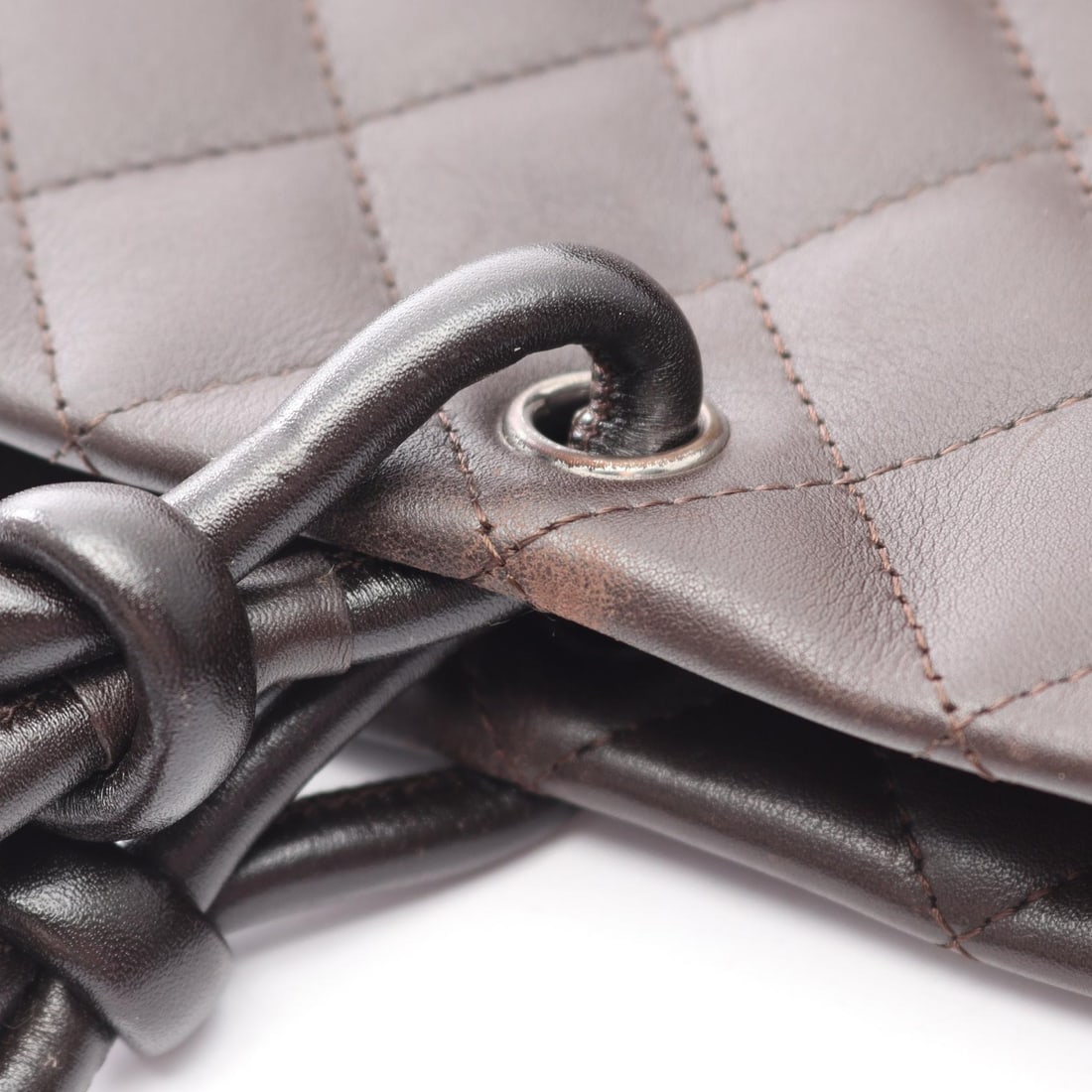 Chanel Cambon Line Medium Brown - 8