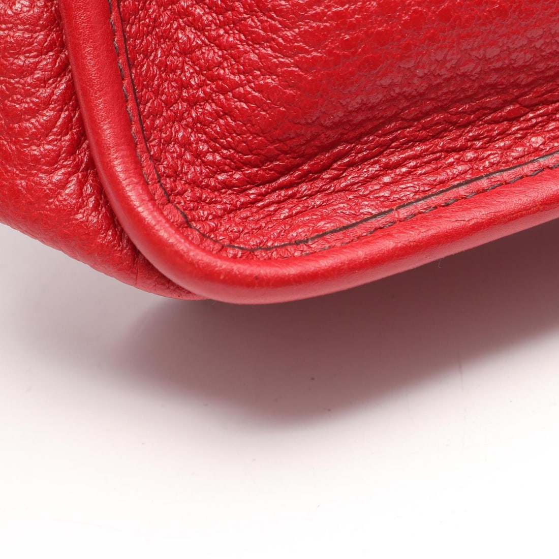 Prada Shoulder Bag Red Leather - 6