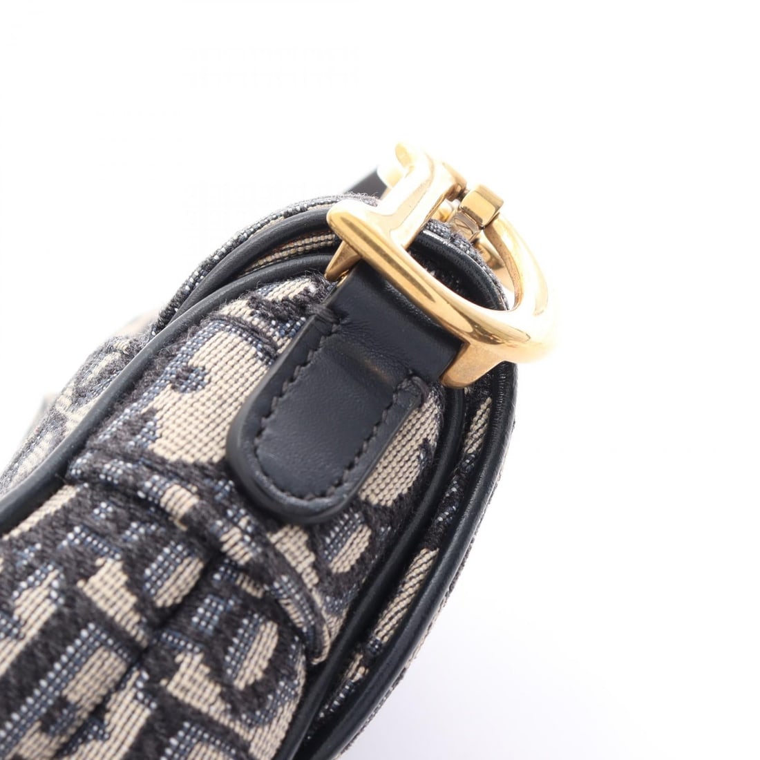 Dior Mini Saddlebag Beige Navy - 7