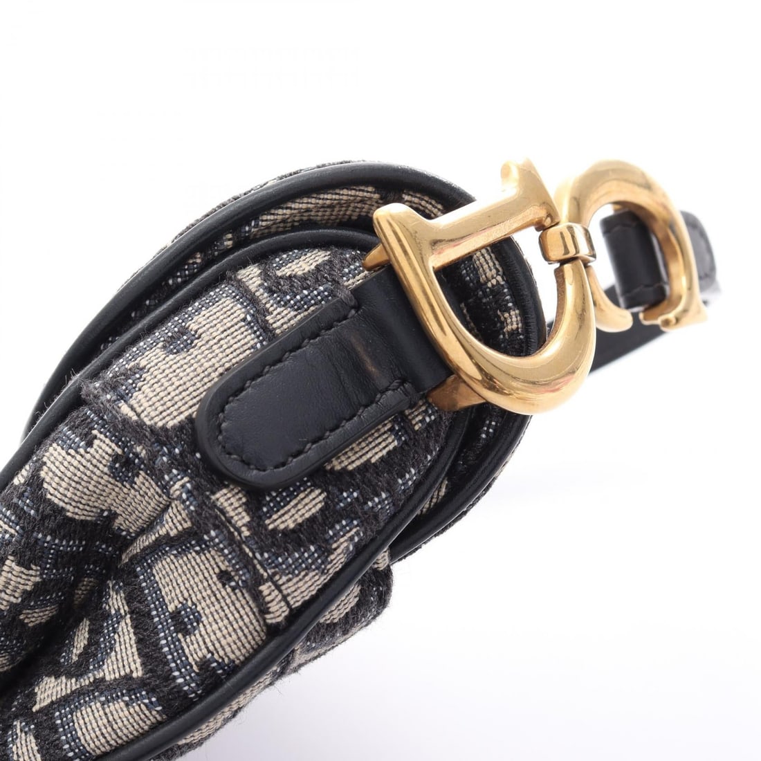 Dior Mini Saddlebag Beige Navy - 8