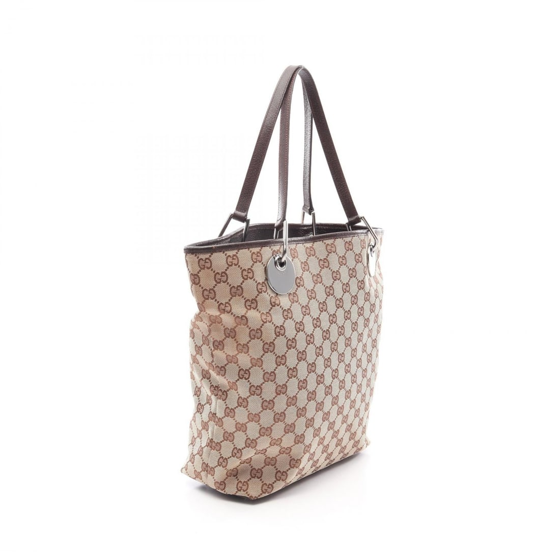 Gucci Eclipse GG Tote Beige Brown - 2