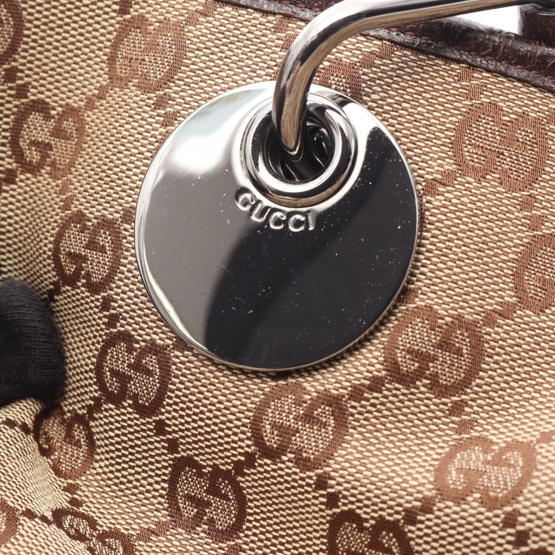 Gucci Eclipse GG Tote Beige Brown - 8