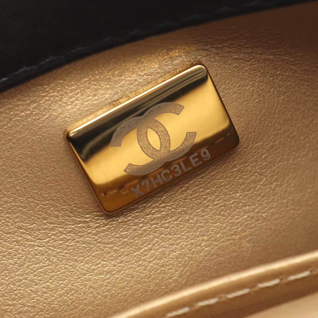 Chanel Mini Flap Black Lambskin - 5