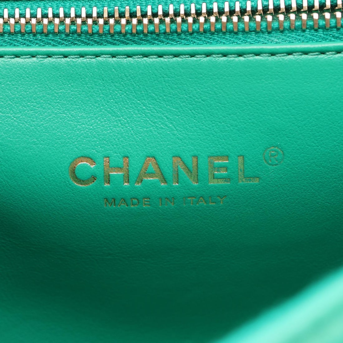 Chanel Square Chain Backpack Green - 4