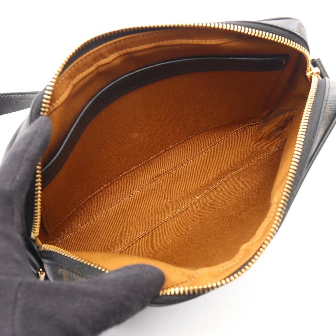 Celine Triomphe Messenger Black Canvas - 3