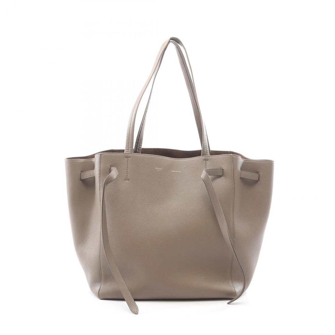 Celine Kava Phantom Small Tote Beige: Kava Phantom Small tote bag in beige leather. Size: W27 x H29 x D16 cm. Strap drop 23 cm. Shoulder 50 cm.