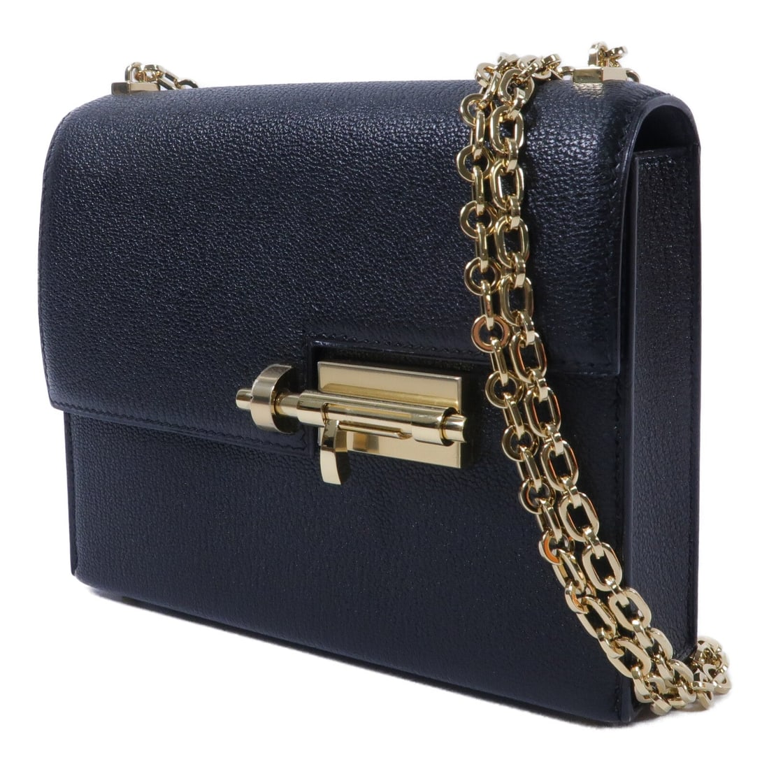 Hermes GHW Mini Verrou Noir - 3