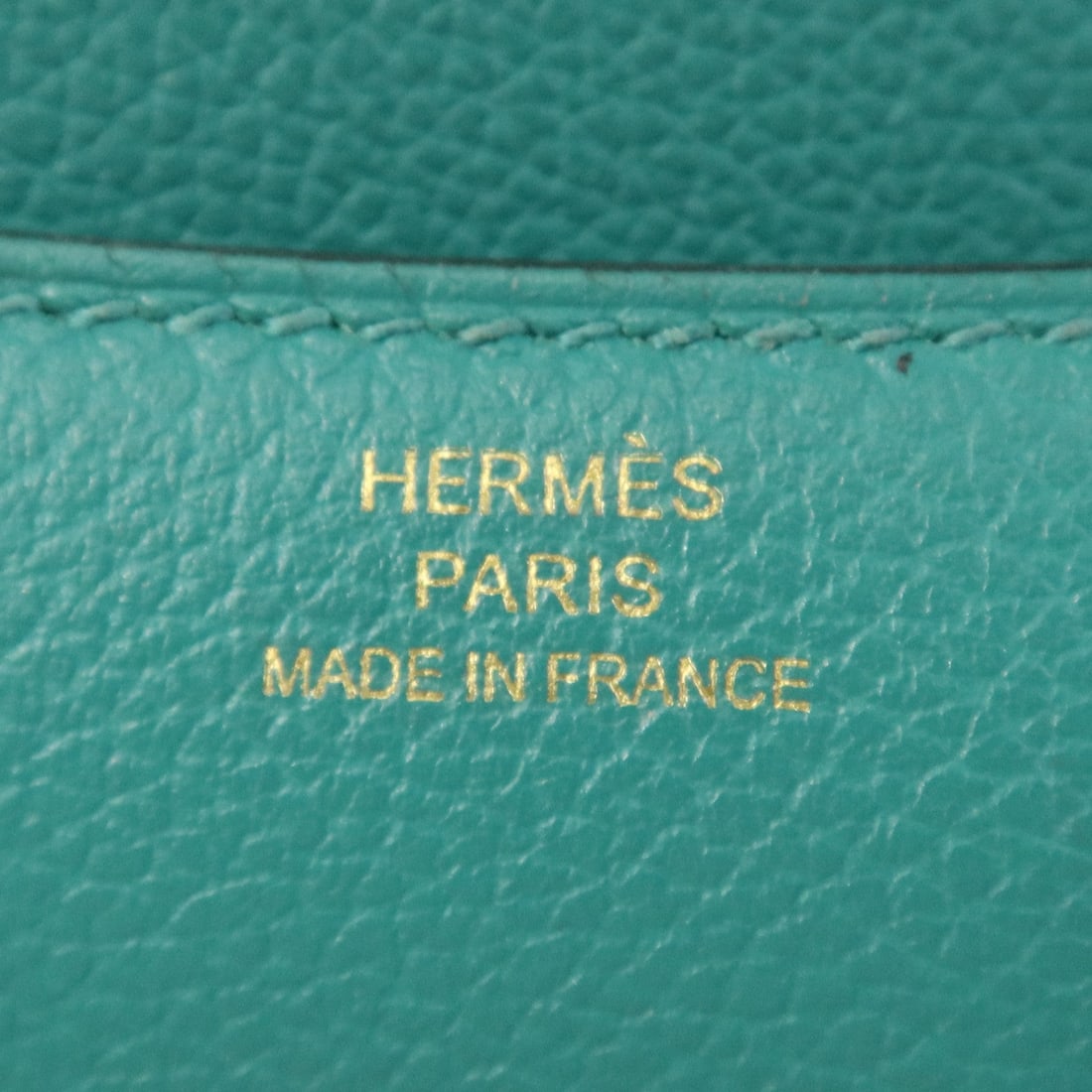 Hermes GHW Constance Mini Vert Vertigo - 13