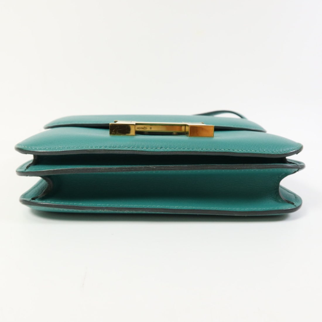Hermes GHW Constance Mini Vert Vertigo - 4