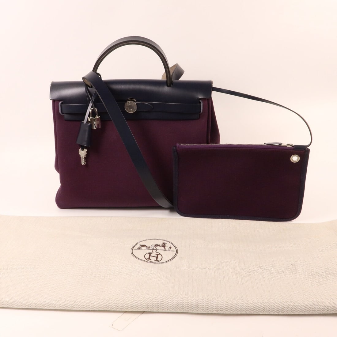 Hermes PHW Herbag PM Cassis - 9