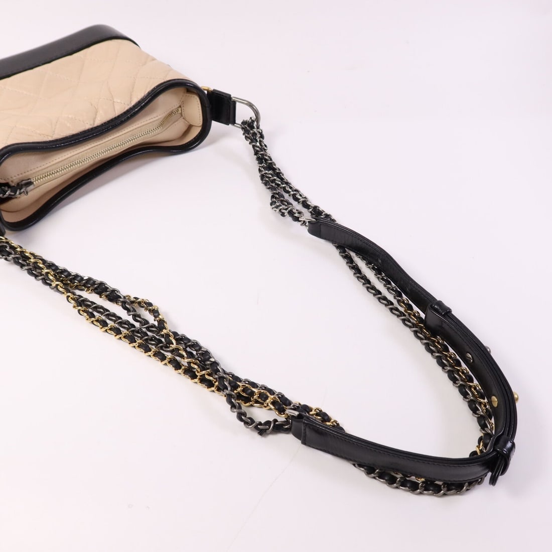 Chanel CC Gabrielle Small Beige - 8