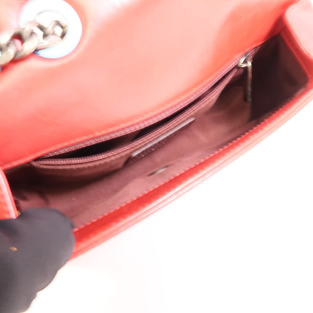 Chanel CC Coco Boy Red - 5