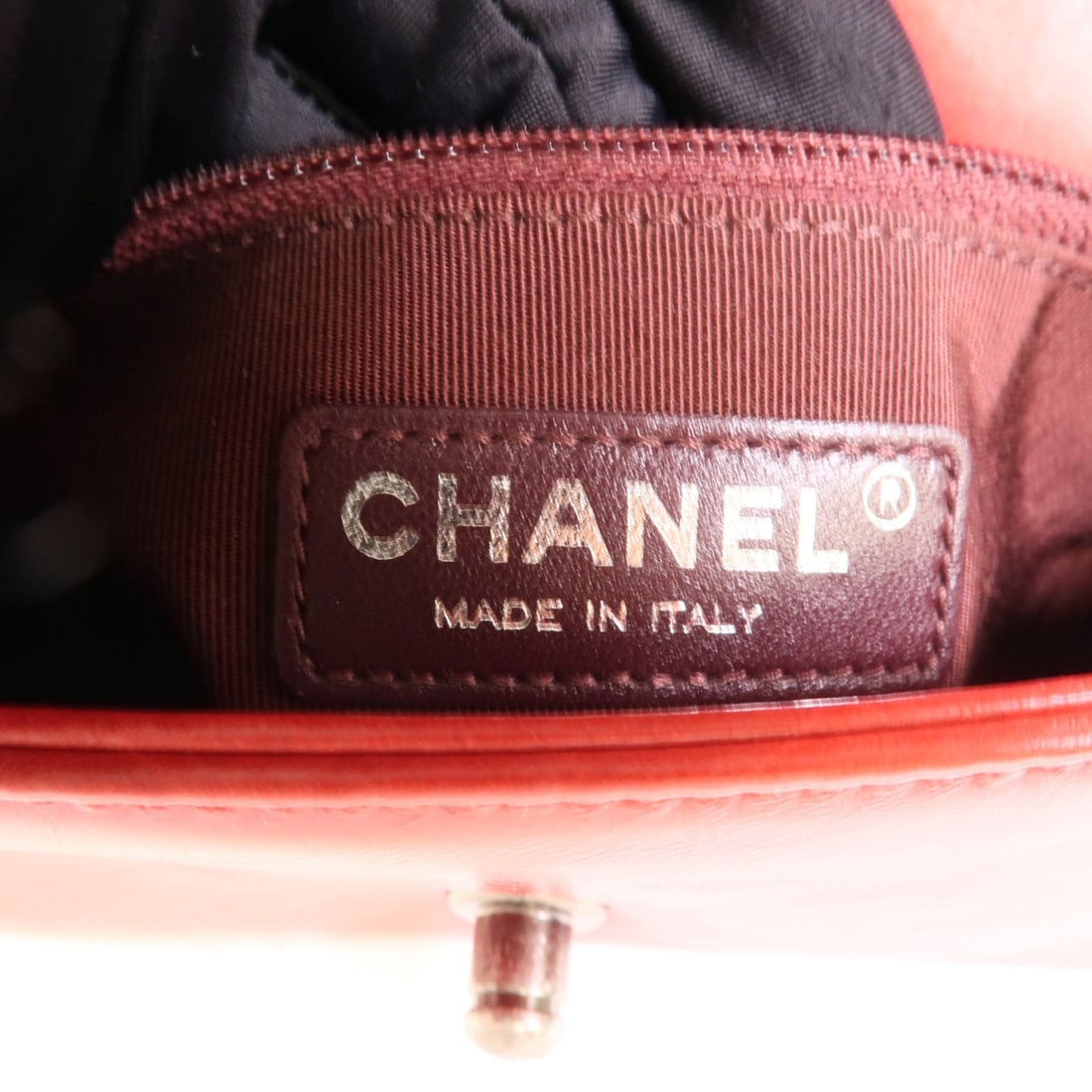 Chanel CC Coco Boy Red - 8