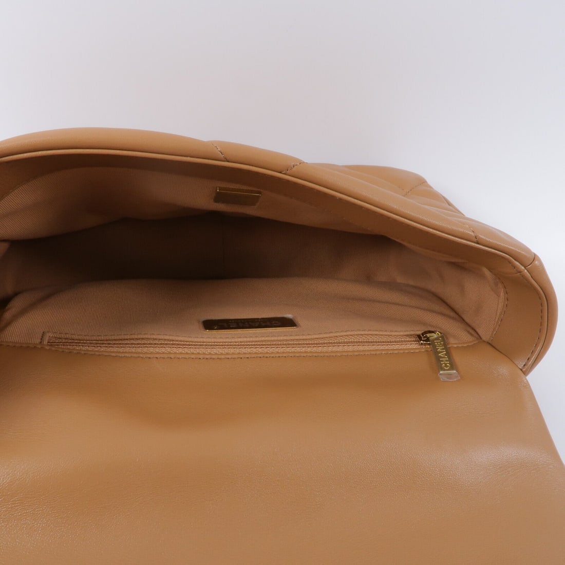 Chanel CC C19 Small Brown Lambskin - 5