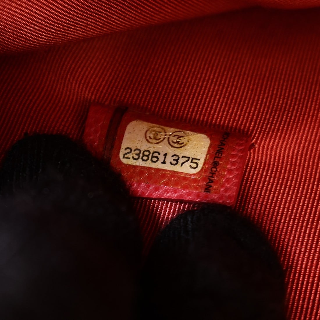 Chanel CC GHW Pouch Clutch Red - 7