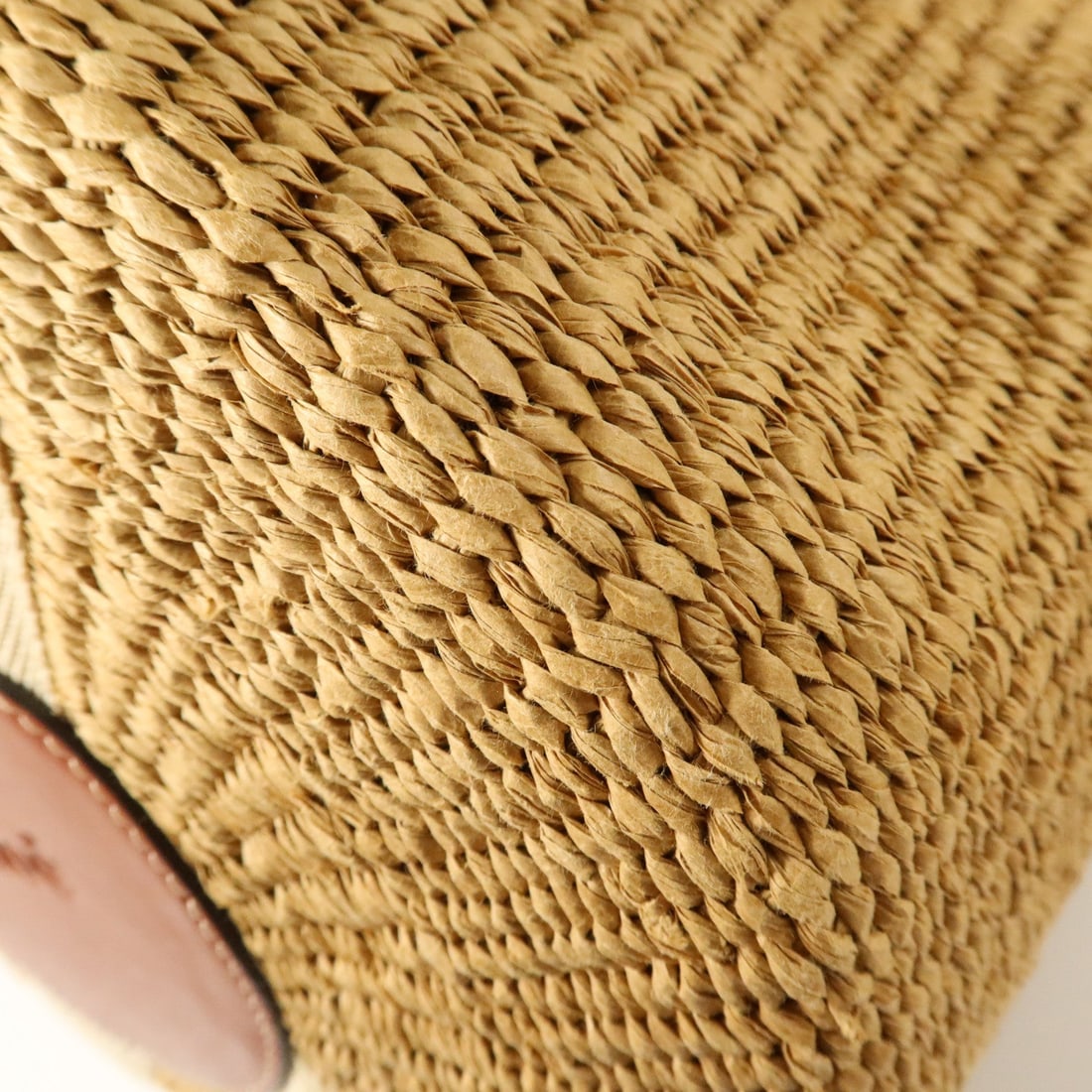 Chloe Woody Large Beige Raffia - 10