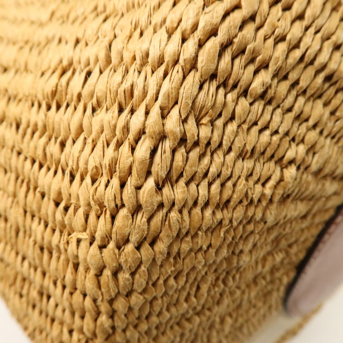 Chloe Woody Large Beige Raffia - 11