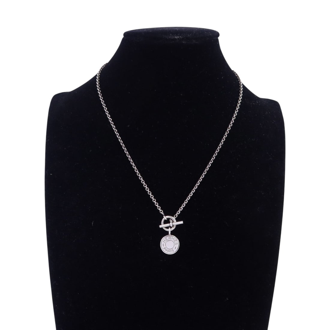 Hermes Ex-Libris Silver925 Necklace - 7