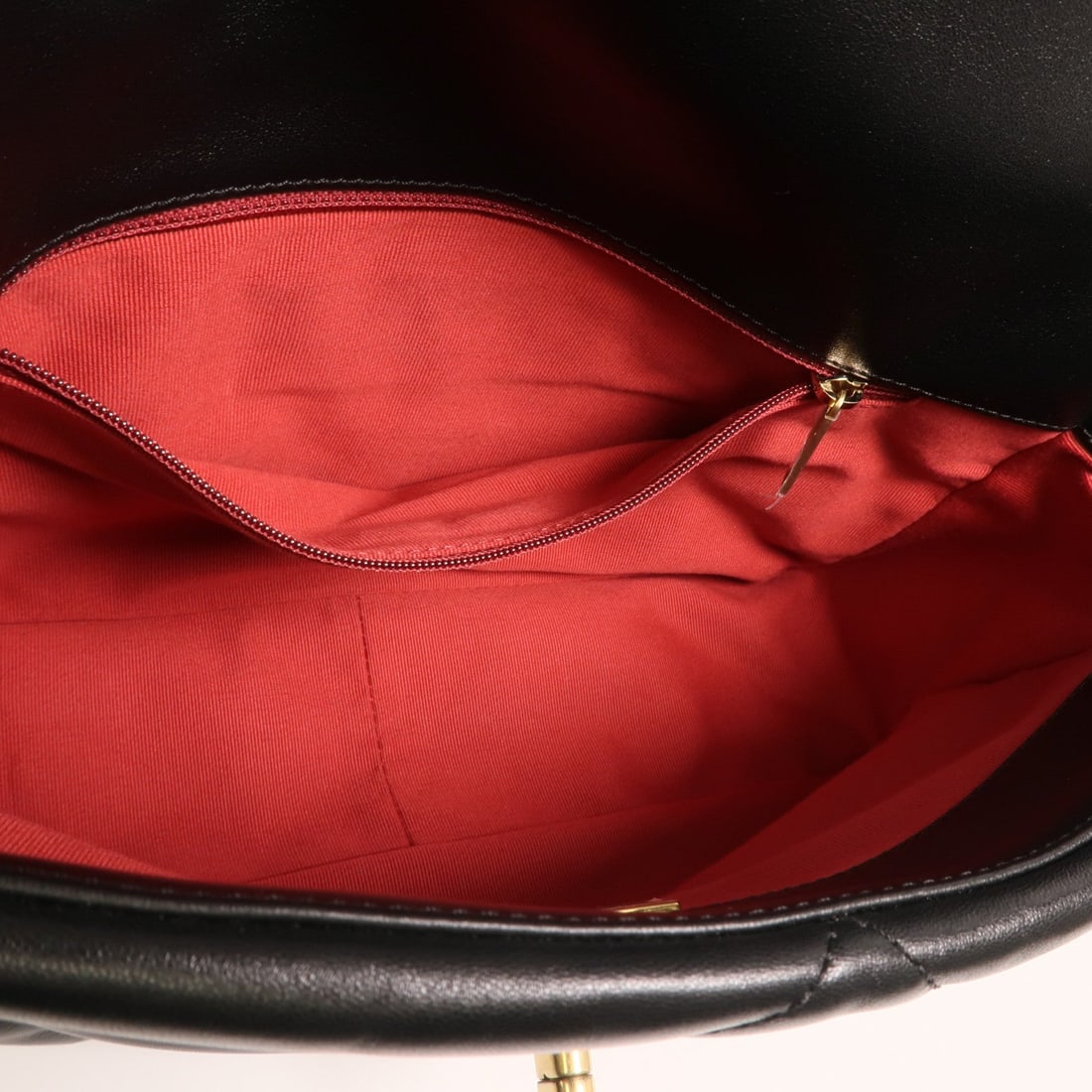 Chanel CC C19 Medium Black Lambskin - 5