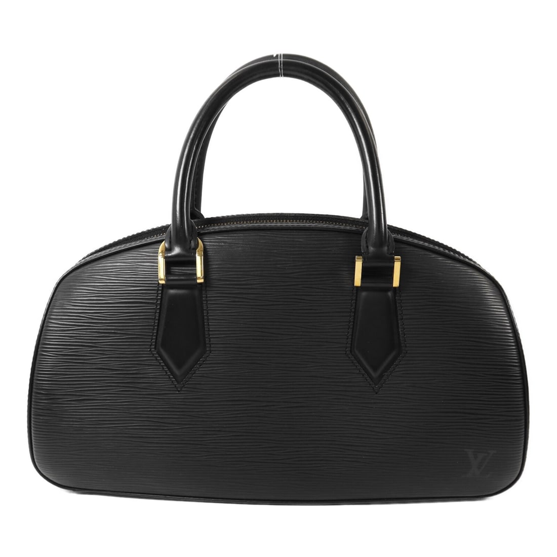 Louis Vuitton LV GHW Jasmin Black Epi: LV GHW Jasmin handbag in black Epi calfskin (cowhide). Size: W32 x H18 x D10 cm. Handle 30 cm.
