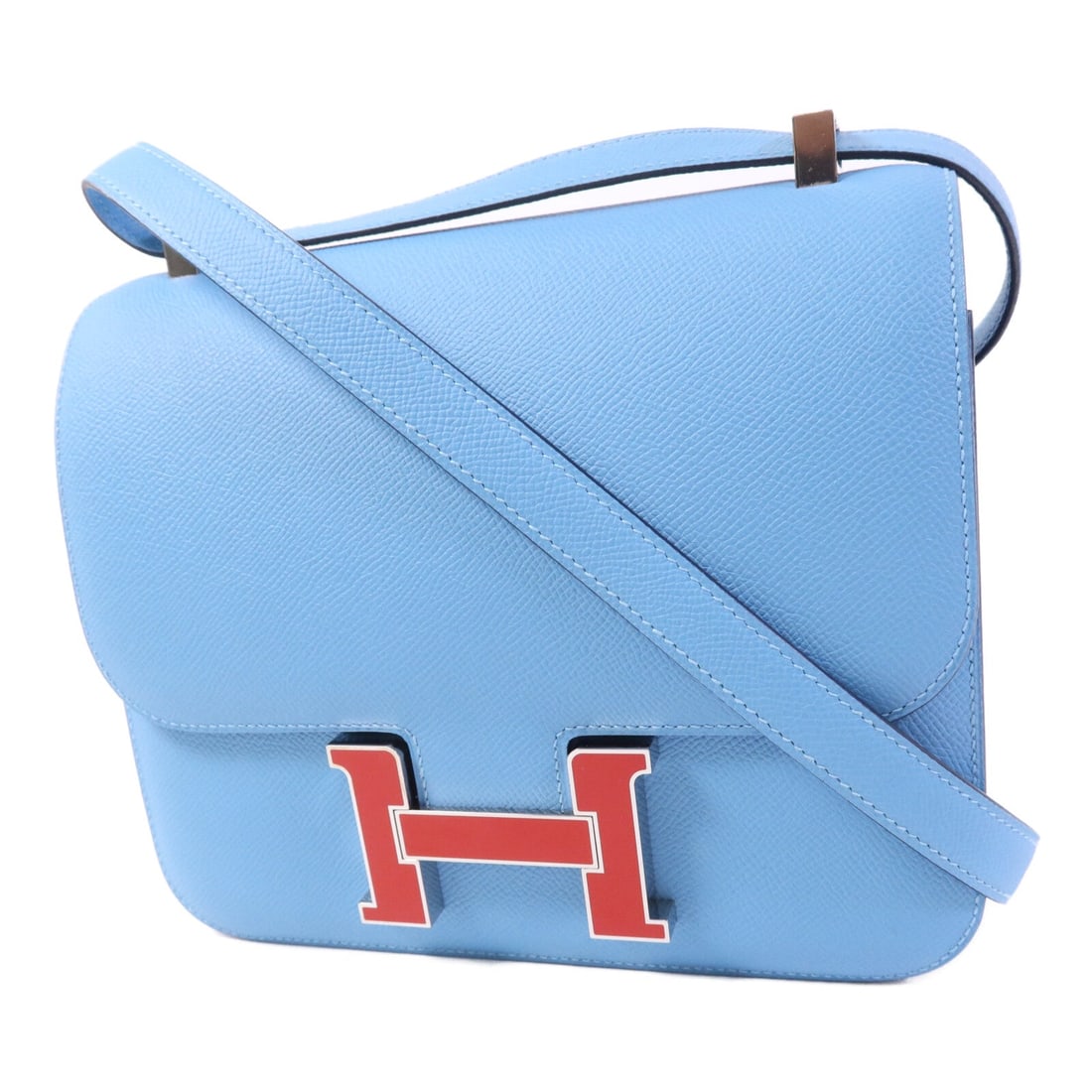 Hermes PHW Constance 24 Blue Red - 3