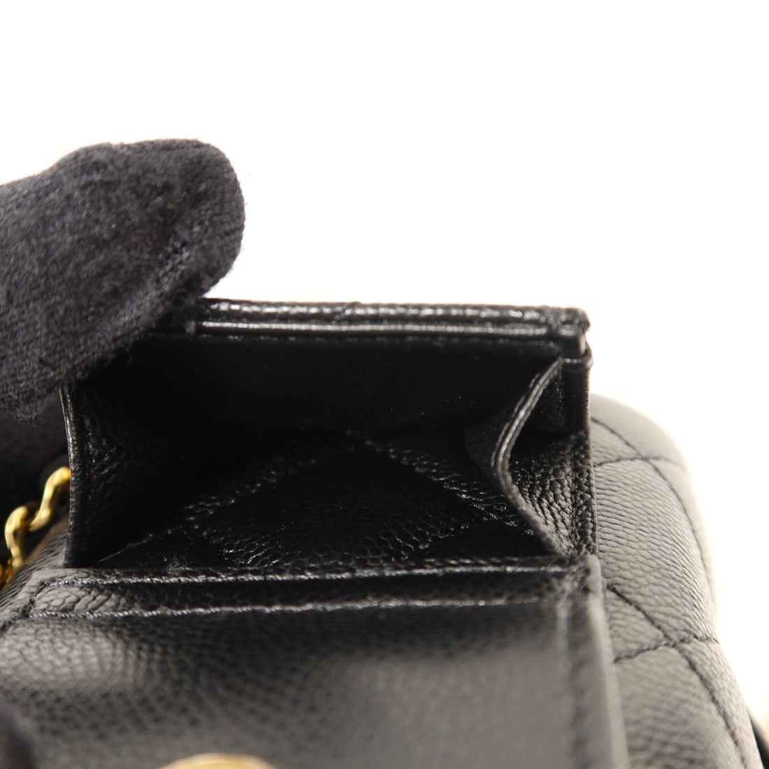 Chanel CC GHW Vanity Case Black - 17