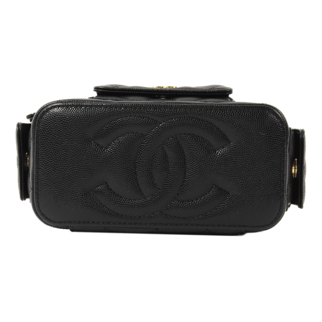 Chanel CC GHW Vanity Case Black - 4