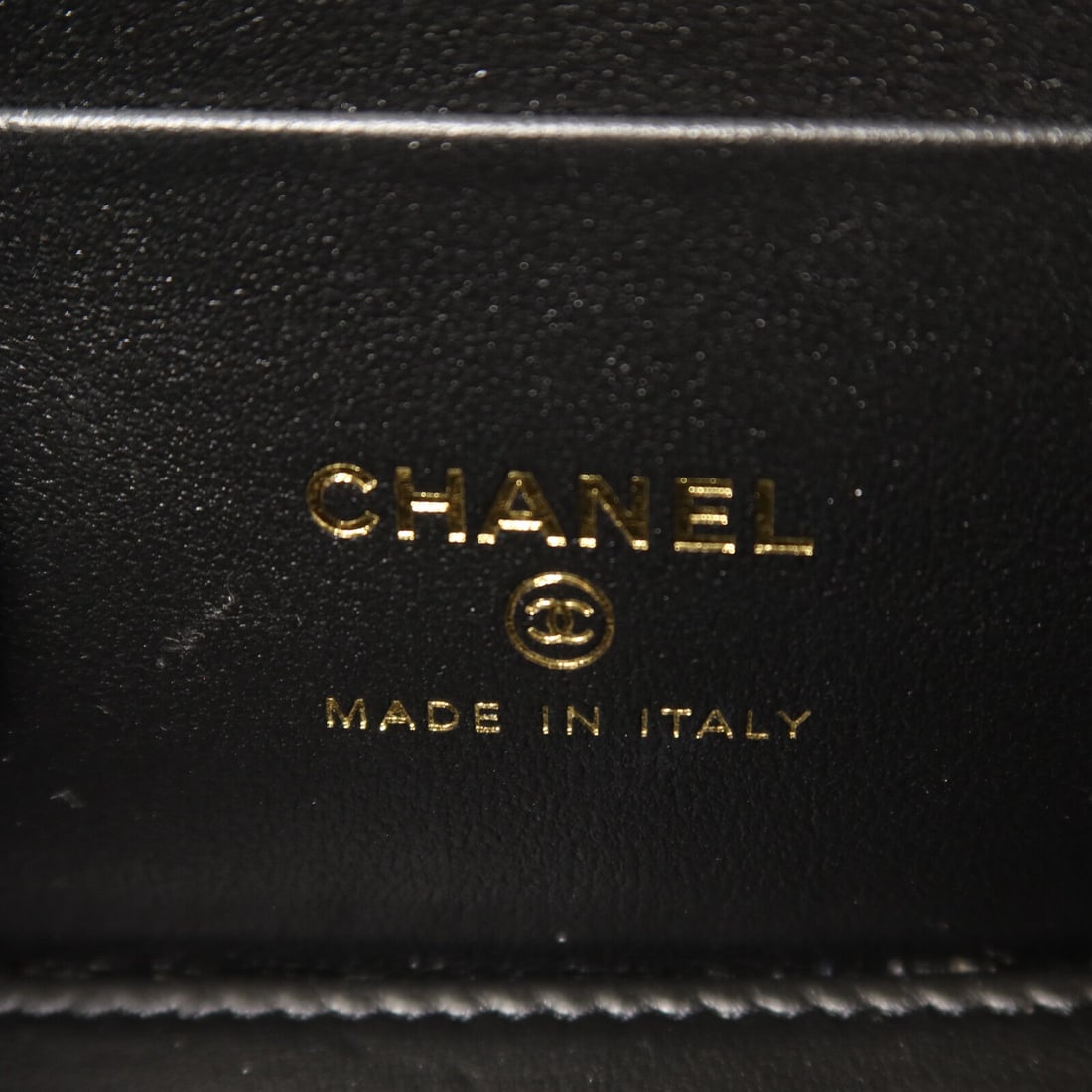 Chanel CC GHW Vanity Case Black - 6