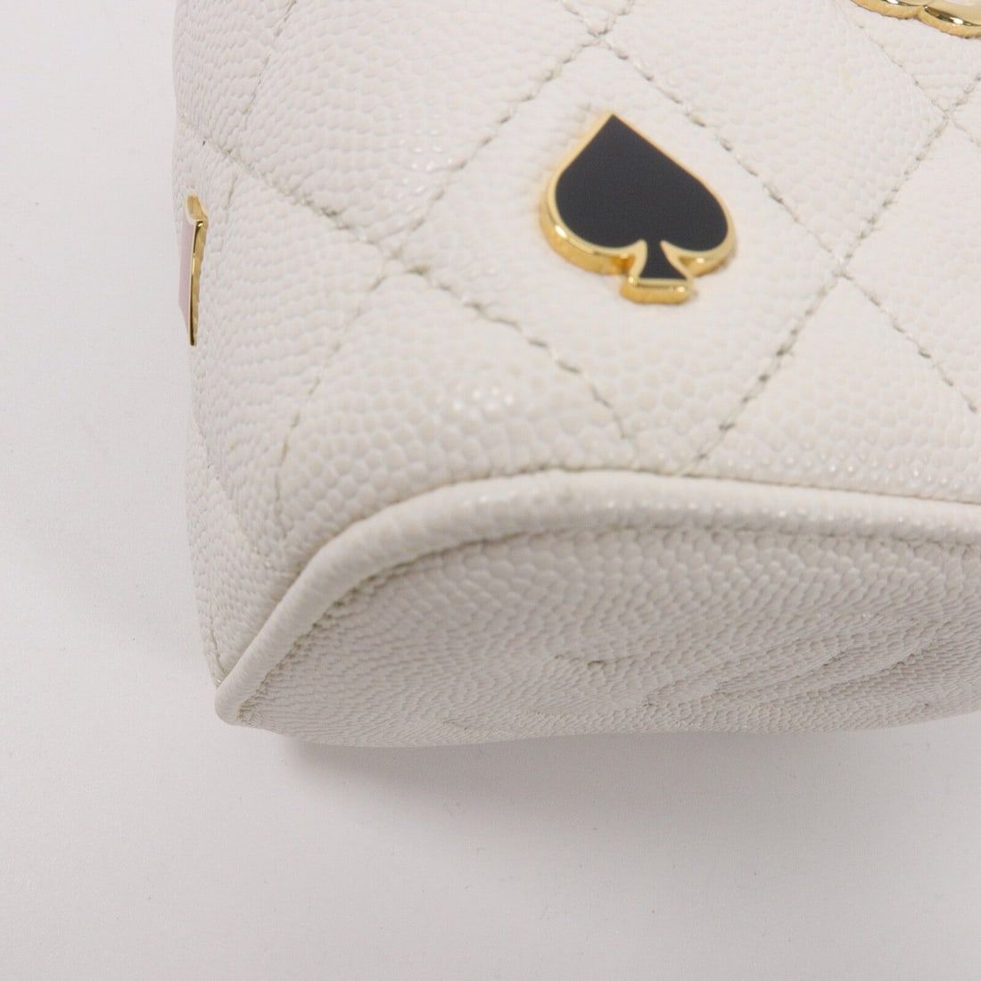 Chanel CC GHW Mini Vanity White - 13
