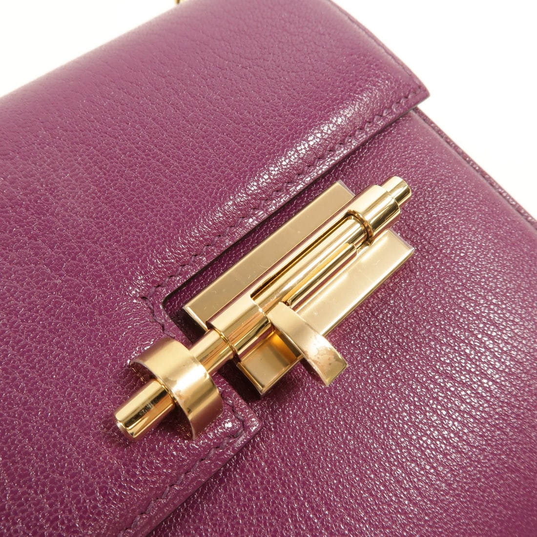 Hermes GHW Verrou Mini Anemone - 7