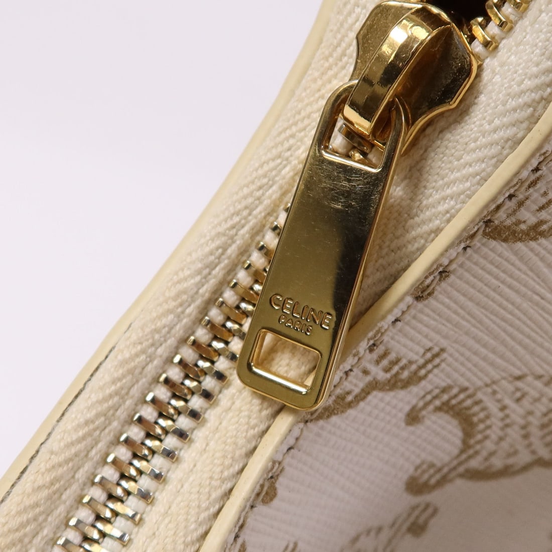 Celine GHW Ava Medium White Brown - 10