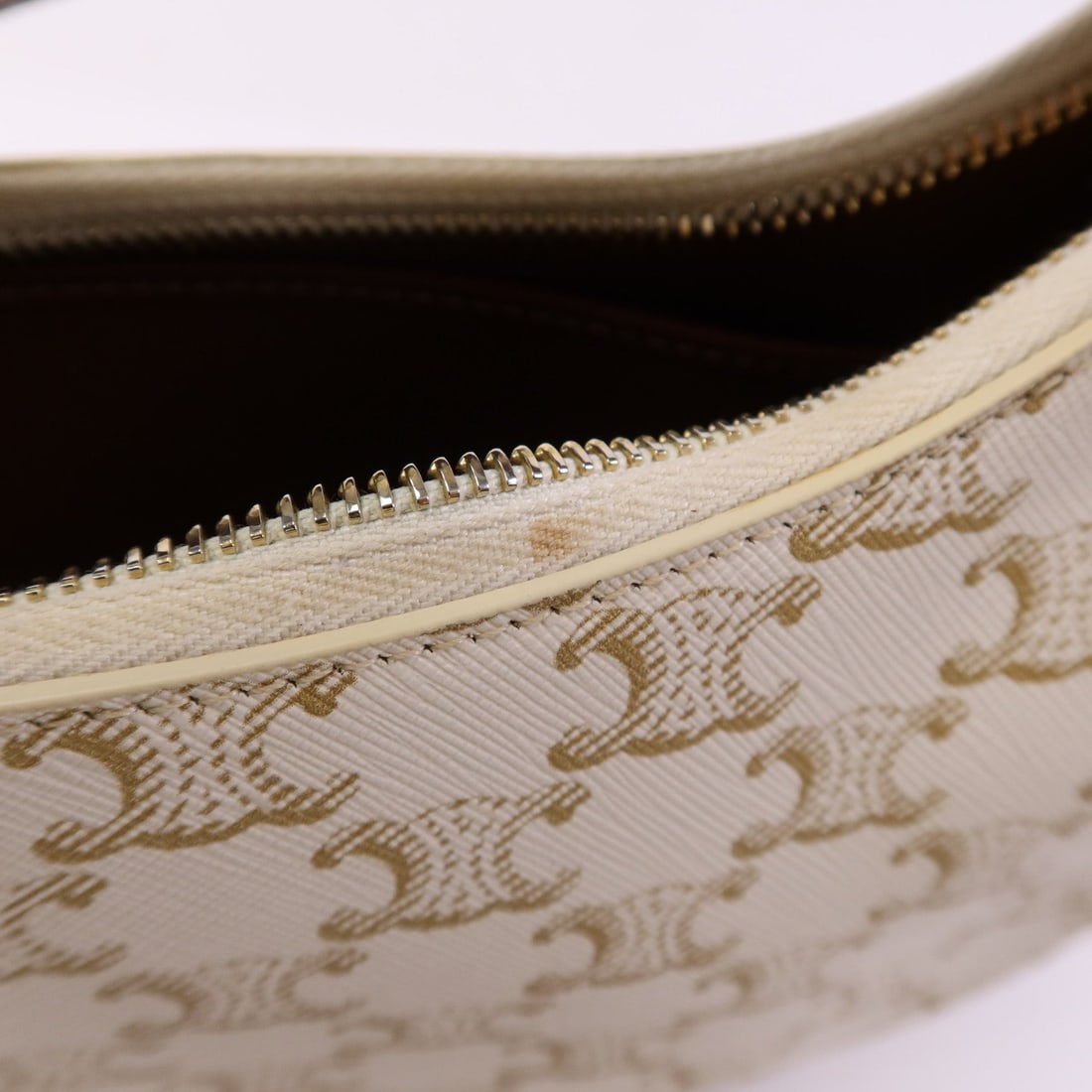 Celine GHW Ava Medium White Brown - 12