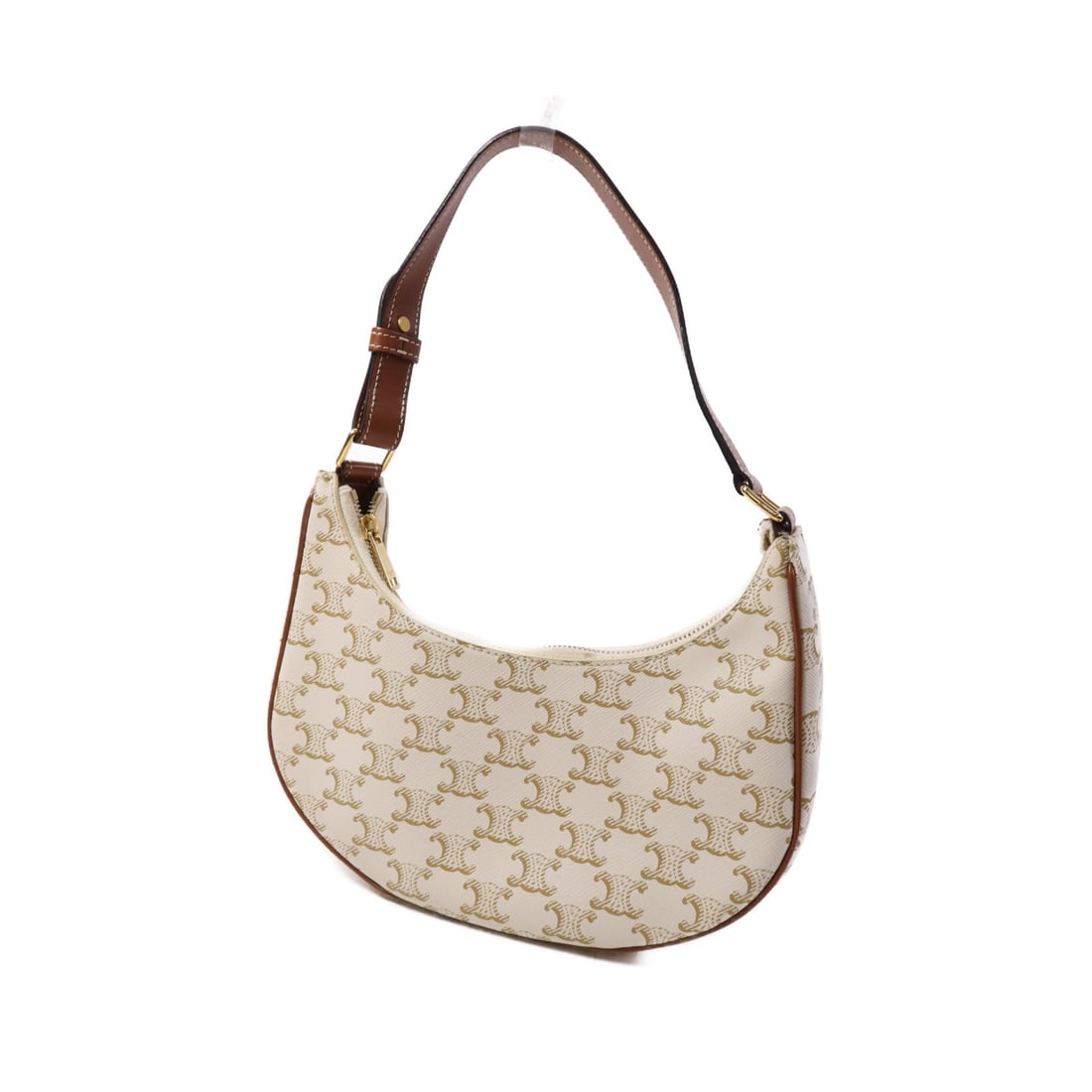 Celine GHW Ava Medium White Brown - 3