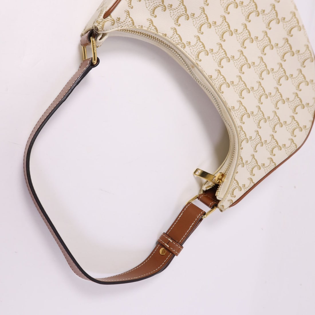 Celine GHW Ava Medium White Brown - 9