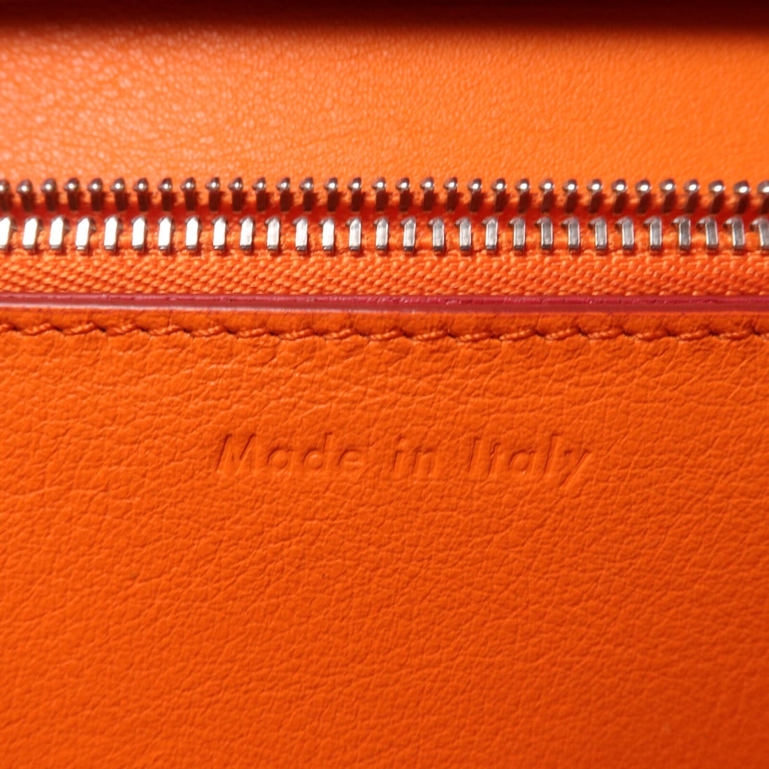 Celine SHW Classic Box Medium Red Orange - 7