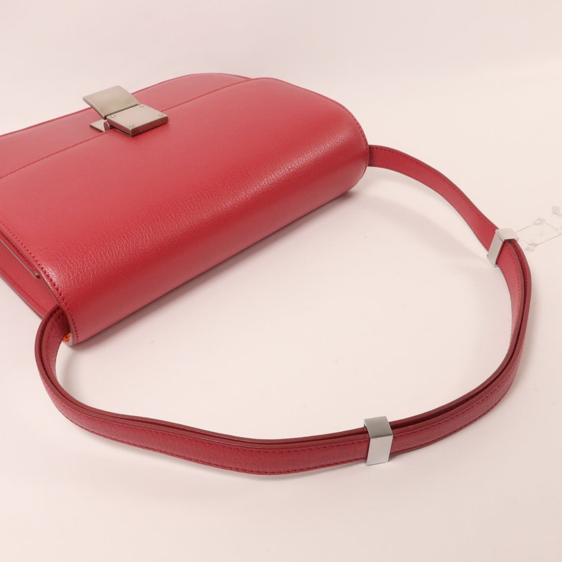 Celine SHW Classic Box Medium Red Orange - 9