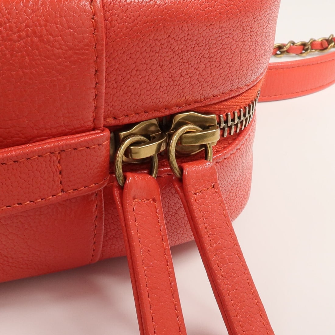 Chanel CC GHW Camera Bag Red - 10