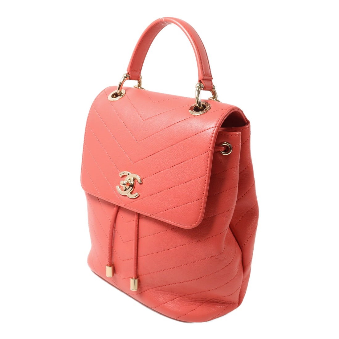 Chanel CC Chain Backpack Pink - 3