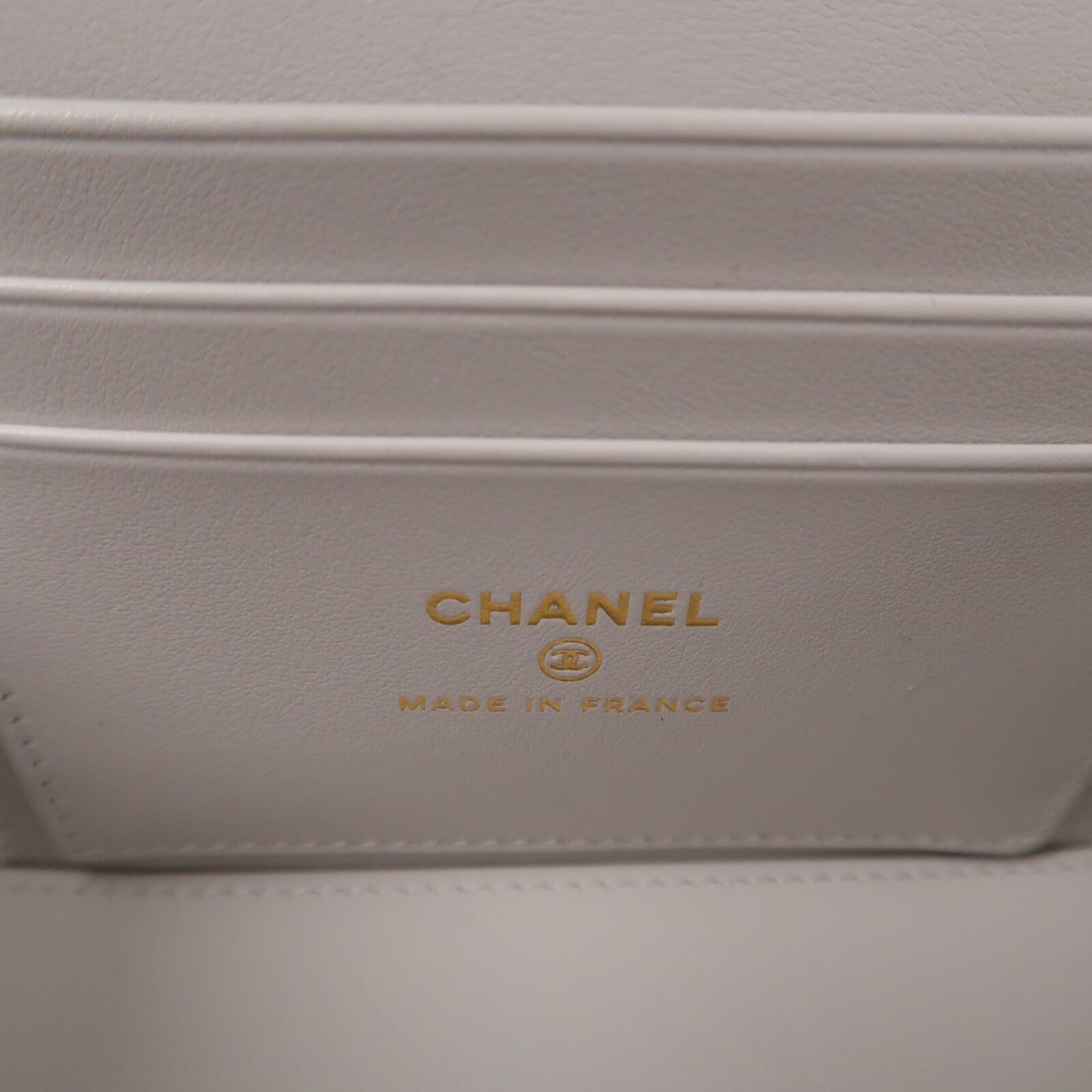 Chanel CC GHW Vanity Case Grey - 7