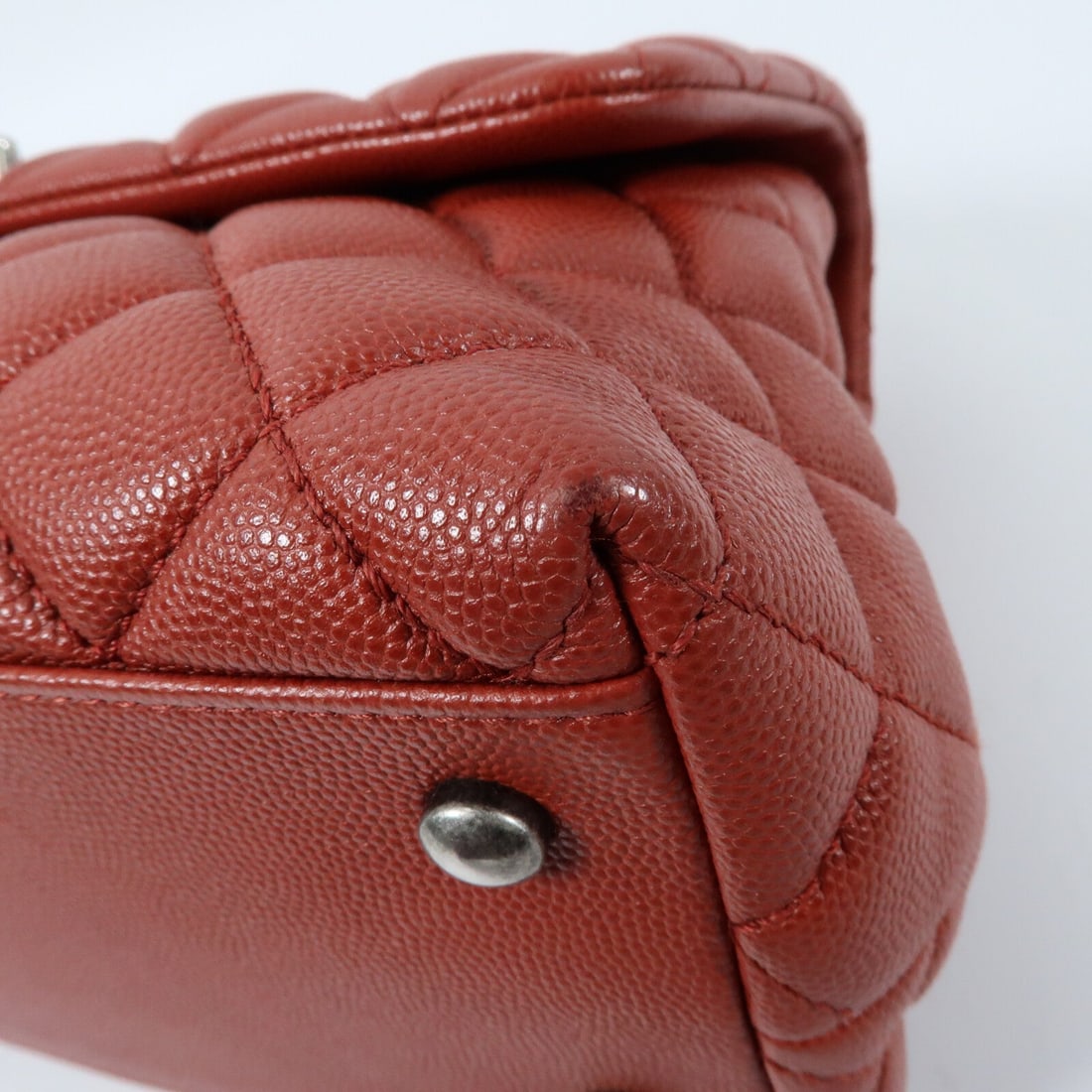 Chanel Coco Handle Medium Red - 6