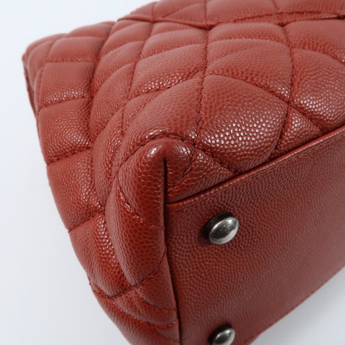 Chanel Coco Handle Medium Red - 7