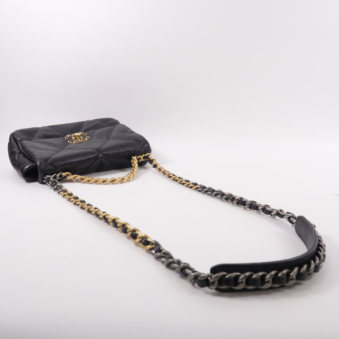 Chanel CC GHW C19 Small Black - 10