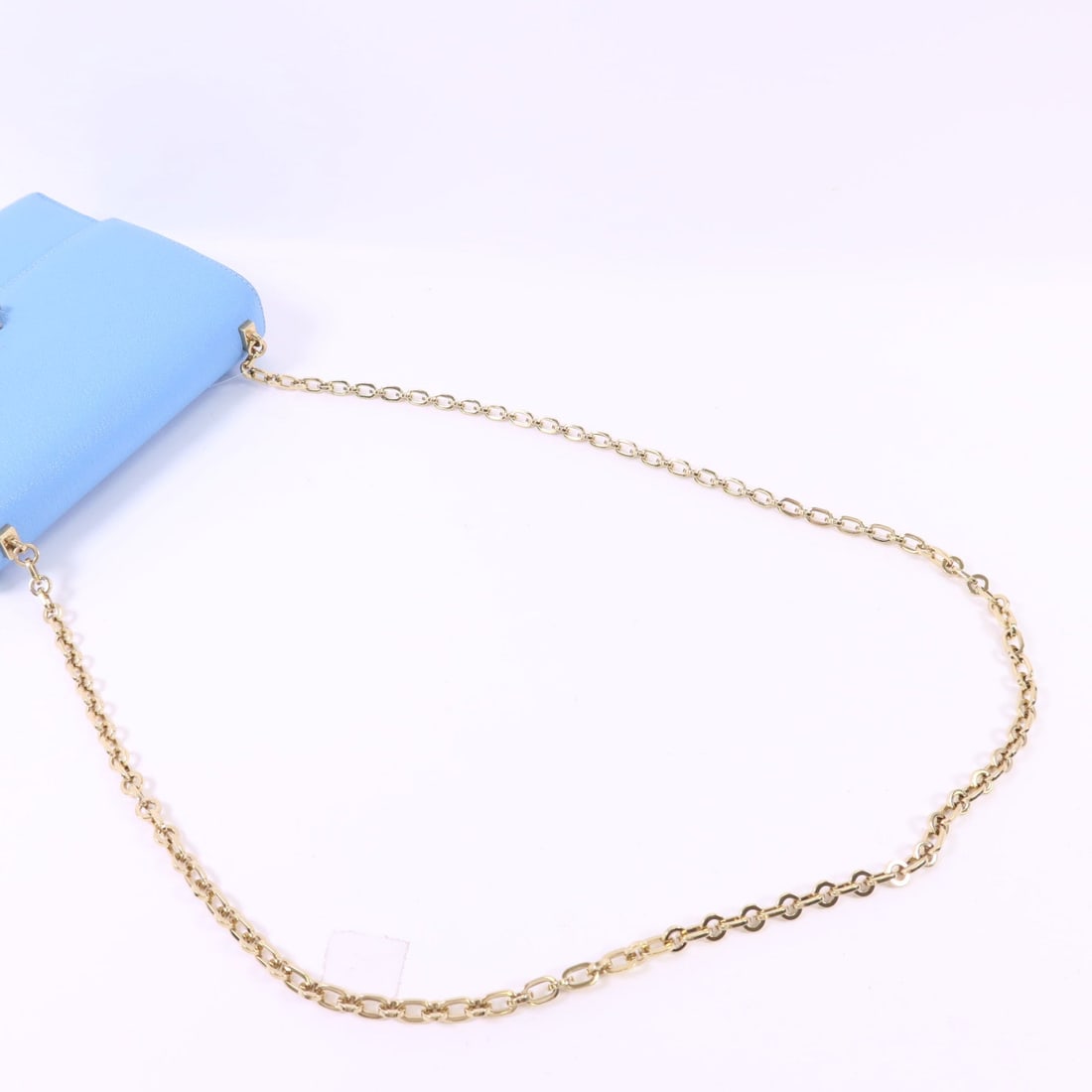 Hermes GHW Verrou Mini Bleu Azteque - 5