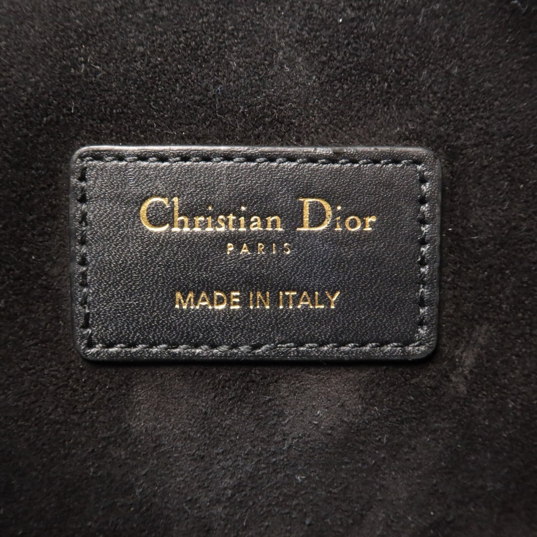 Dior C'est Dior Medium Black Bag - 6