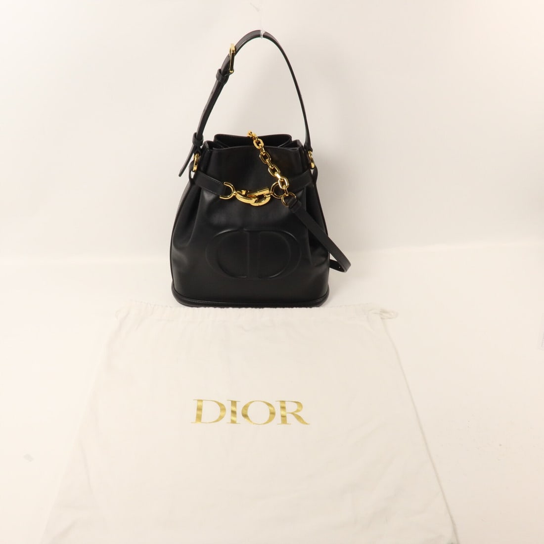 Dior C'est Dior Medium Black Bag - 9