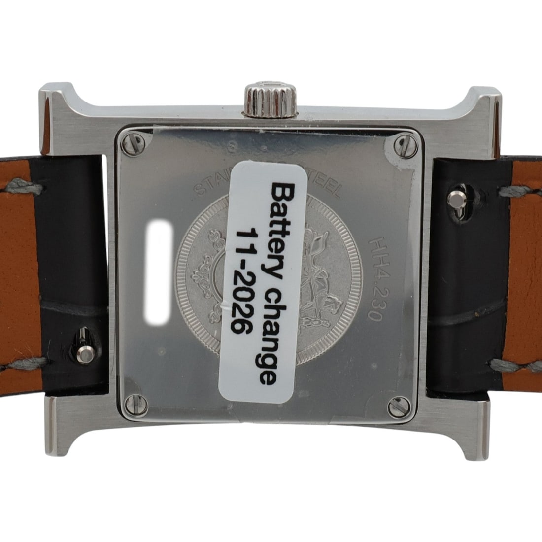Hermes H Watch HH4.230 SS Obsidian - 7